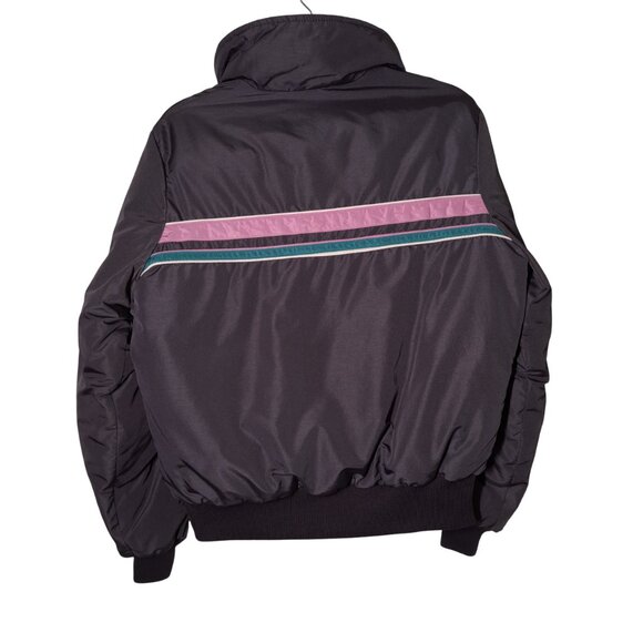 VINTAGE Gerry USED Women's Down Puffer Jacket (ML, Gray, Made In USA, Skiing) PM - Picture 2 of 9